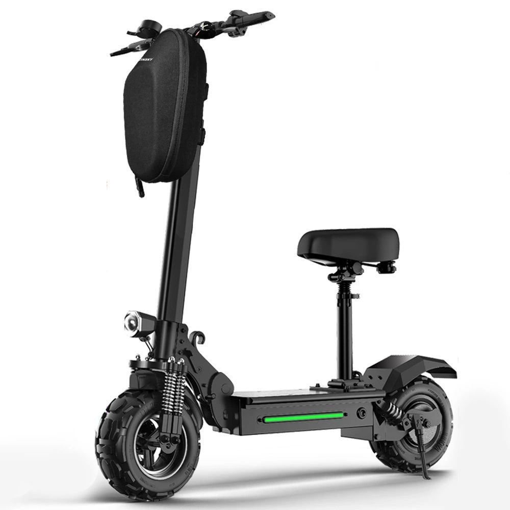 Waterproof Scooter Stuurtas 4L – Handige en Waterdichte Handlebar Bag voor Xiaomi, Segway en Meer – Stevige Montage met Klittenband – Zwart