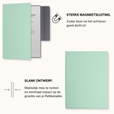 ReMarkable 2 Slim magnetisch cover PU leer hoes - Groen