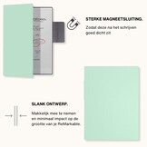 ReMarkable Paper Pro Slim magnetisch sleepcover PU leer hoes - Groen