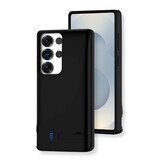 Samsung Galaxy S25 Ultra Powerbank hoesje 5000 mAh hoes - Zwart