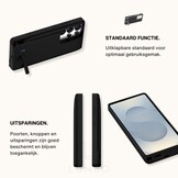 Samsung Galaxy S25 Ultra Powerbank hoesje 5000 mAh hoes - Zwart