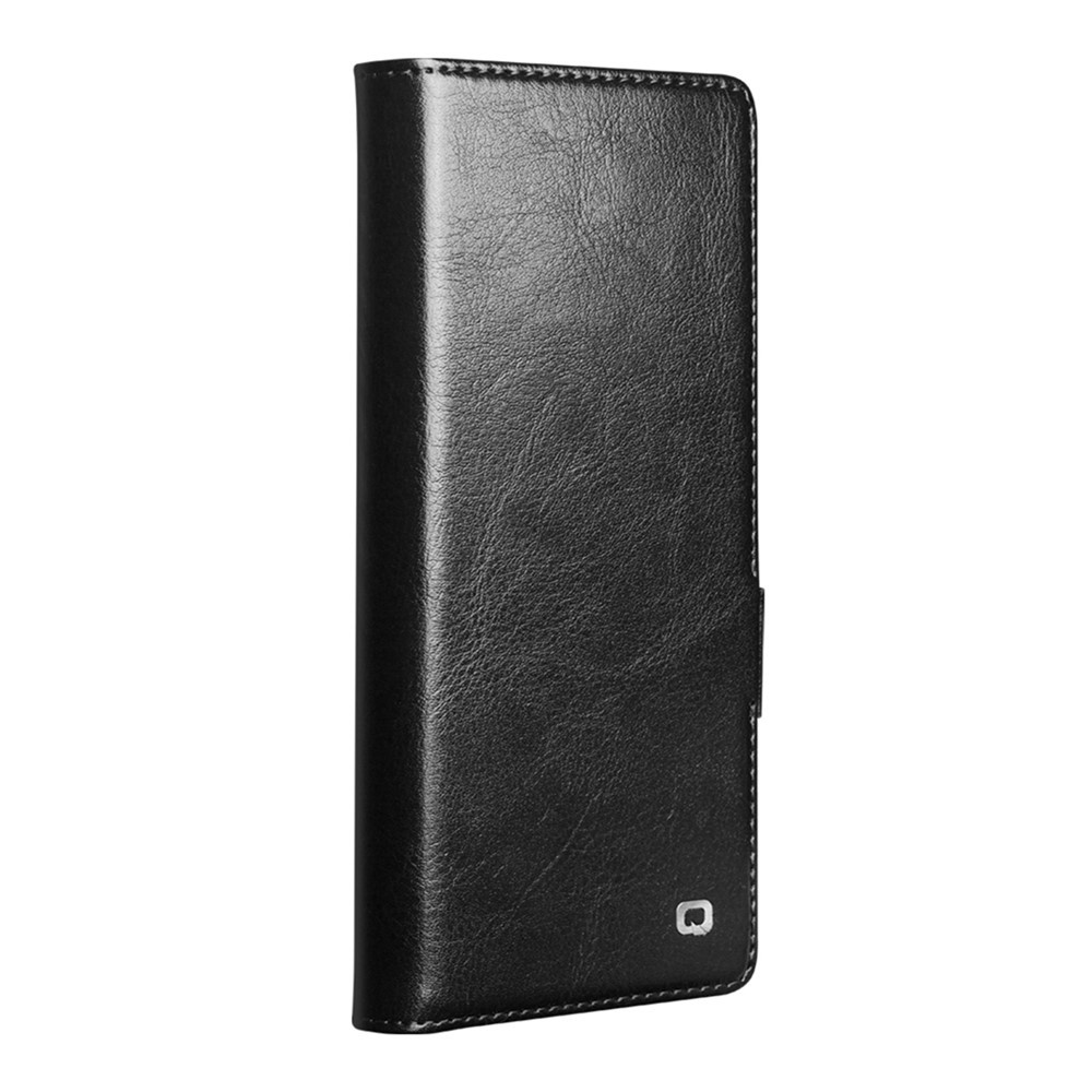 Samsung Galaxy Z Fold 7 leren bookcase hoesje - Zwart