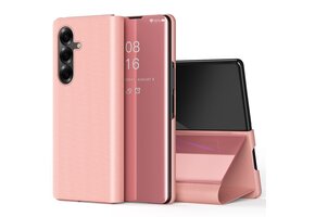 Lunso Samsung Galaxy Z Fold 7 - Window view cover hoes - Rose Goud