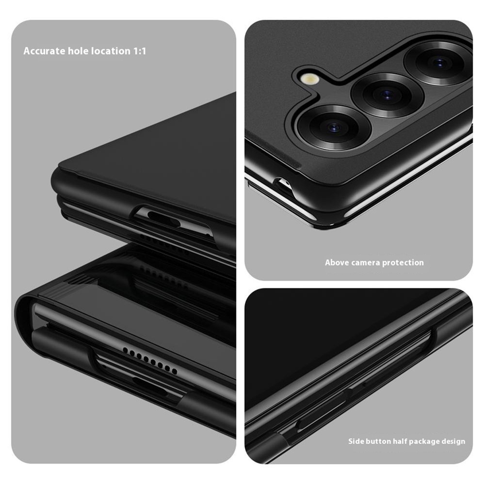Samsung Galaxy Z Fold 7 Window view cover hoes - Lichtblauw