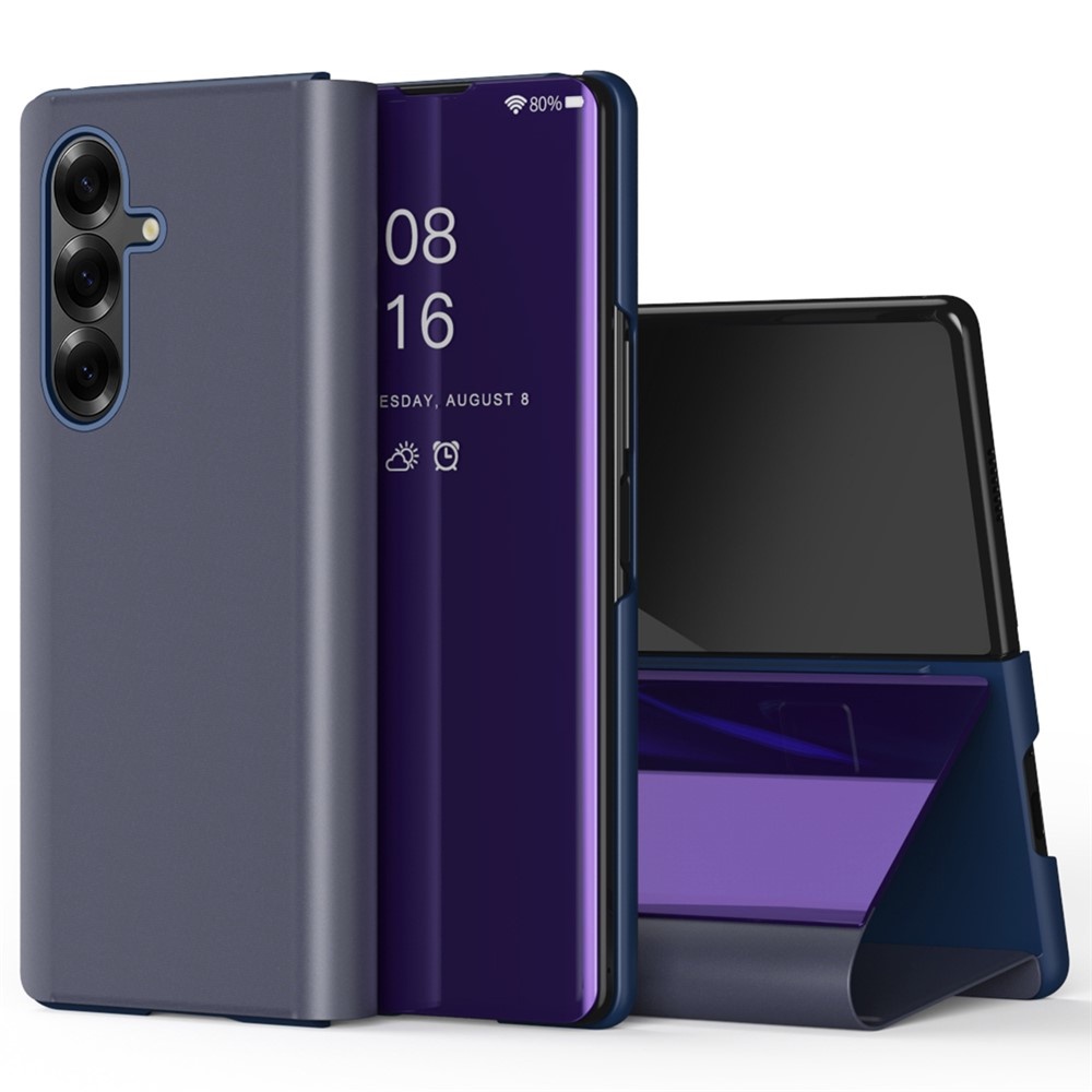 Lunso Samsung Galaxy Z Fold 7 - Window view cover hoes - Paars