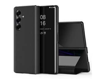 Lunso Samsung Galaxy Z Fold 7 - Window view cover hoes - Zwart