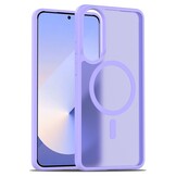 Samsung Galaxy S25 Edge hoesje slanke backcover met volledige MagSafe ondersteuning - Paars