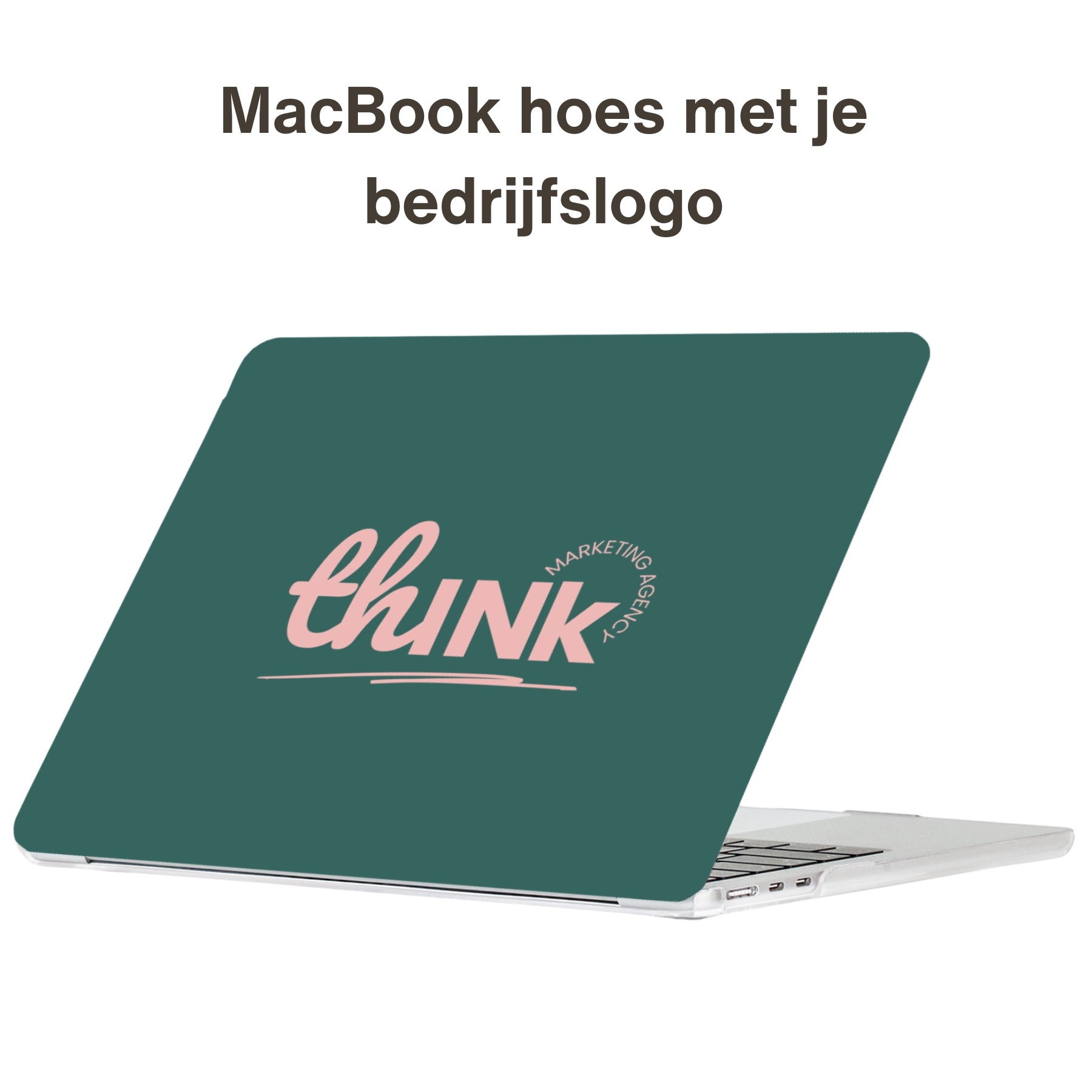 Maak je eigen MacBook Pro 14 inch (2021-2024) cover hoes met logo - Zonder uitsparing - Model A2442 / A2779 / A2918 / A2992 / A3112 / A3185 / A3401
