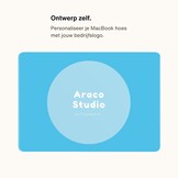 Maak je eigen MacBook Pro 14 inch (2021-2025) cover hoes met logo - Zonder uitsparing - Model A2442 / A2779 / A2918 / A2992 / A3112 / A3185 / A3401