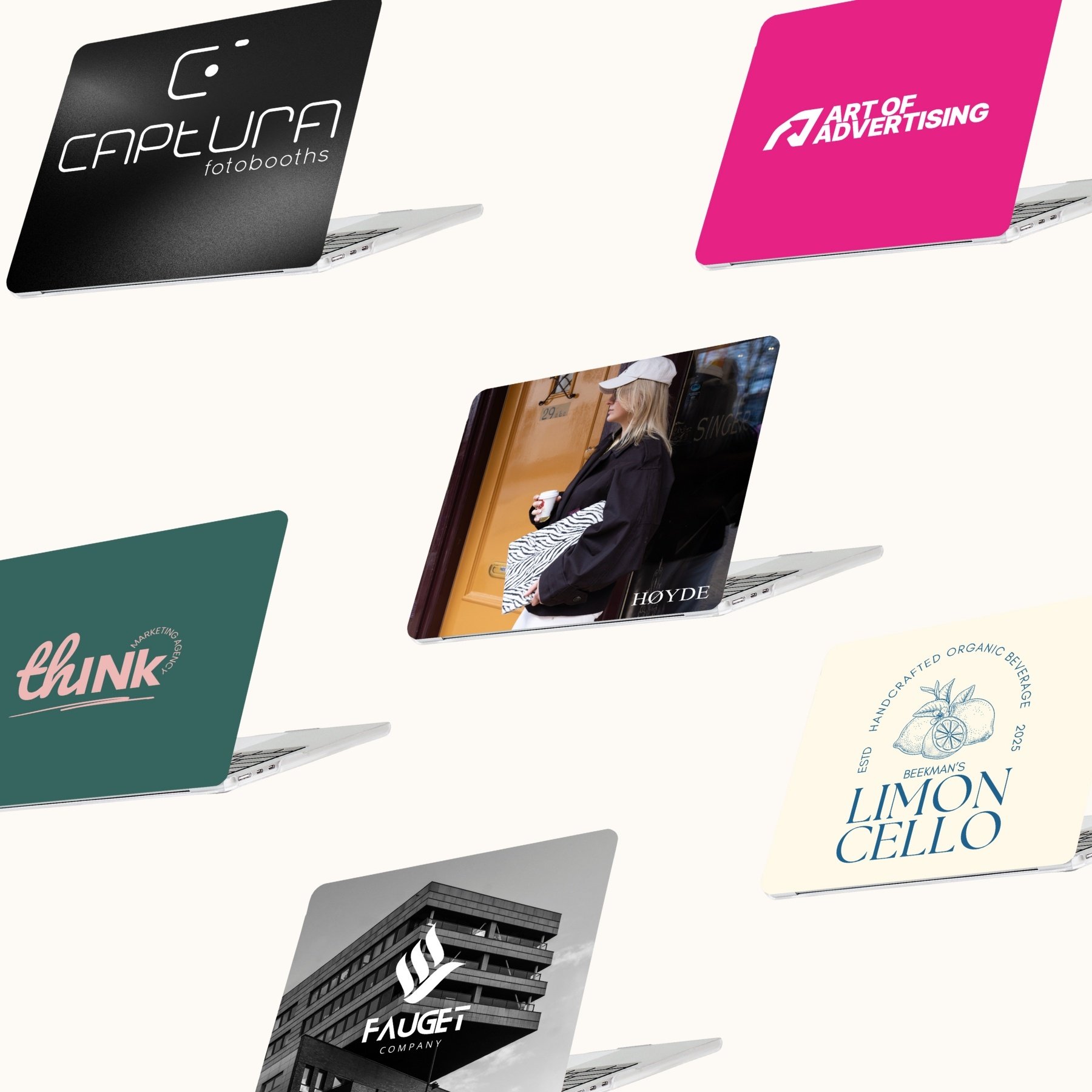 Maak je eigen MacBook Air 15 inch (2023-2025) cover hoes met logo - Zonder uitsparing