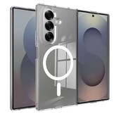 Samsung Galaxy Z Fold 7 Backcover hoes met MagSafe ondersteuning - Transparant