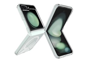 Lunso Samsung Galaxy Z Flip 7 FE / Z Flip6 - Backcover hoes met MagSafe ondersteuning - Transparant