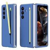 Samsung Galaxy Z Fold 7 Backcover hoes – Inclusief Styluspen & Screenprotector - Blauw