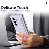 Samsung Galaxy Z Fold 7 Backcover hoes – Inclusief Styluspen & Screenprotector - Lila