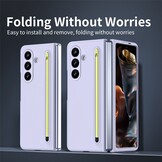 Samsung Galaxy Z Fold 7 Backcover hoes – Inclusief Styluspen & Screenprotector - Lila