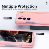 Samsung Galaxy Z Fold 7 Backcover hoes – Inclusief Styluspen & Screenprotector - Roze
