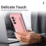 Samsung Galaxy Z Fold 7 Backcover hoes – Inclusief Styluspen & Screenprotector - Roze