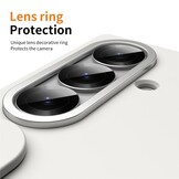 Samsung Galaxy Z Fold 7 Backcover hoes met Kickstand, Grip Ring en Comfortabele Polsband - Beige