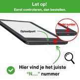 Kobo Aura H20 Edition 2 hoes (6.8 inch) Sleepcover - Blokken