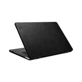 MacBook Pro 14 inch (2021-2026) Leren cover hoes - Zwart