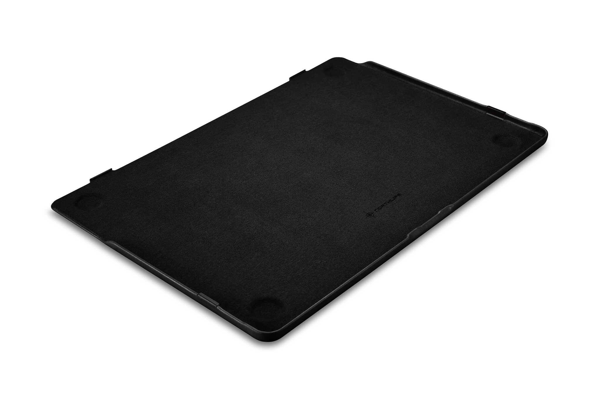 MacBook Pro 14 inch (2021-2025) Leren cover hoes - Zwart
