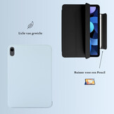 iPad 11 inch (2025) A16 Tri-Fold Bookcase hoes - Lichtblauw