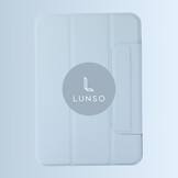 iPad 11 inch (2025) A16 Tri-Fold Bookcase hoes - Lichtblauw