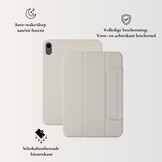 iPad 11 inch (2025) A16 Tri-Fold Bookcase hoes - Beige