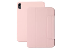 Lunso iPad 11 inch (2025) A16 - Tri-Fold Bookcase hoes - Lichtroze