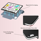 iPad 11 inch (2025) A16 Tri-Fold Bookcase hoes - Lichtroze
