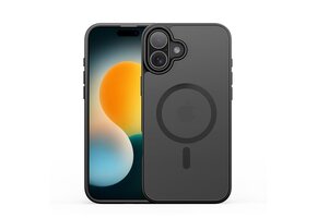 Dux Ducis Yind iPhone 17 hoesje - slanke backcover met MagSafe ondersteuning - Zwart