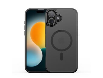 Dux Ducis Yind iPhone 17 hoesje - slanke backcover met MagSafe ondersteuning - Zwart