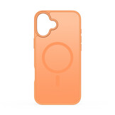 iPhone 17 hoesje - slanke backcover met MagSafe ondersteuning - Oranje