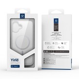 iPhone 17 hoesje - slanke backcover met MagSafe ondersteuning - Grijs