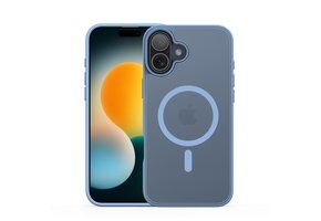 Dux Ducis Yind iPhone 17 hoesje - slanke backcover met MagSafe ondersteuning - Lichtblauw