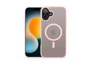 Dux Ducis Yind iPhone 17 hoesje - slanke backcover met MagSafe ondersteuning - Lichtroze