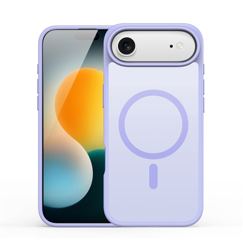 iPhone 17 Air hoesje - slanke backcover met MagSafe ondersteuning - Lila
