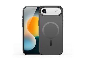 Dux Ducis Yind iPhone 17 Air hoesje - slanke backcover met MagSafe ondersteuning - Zwart