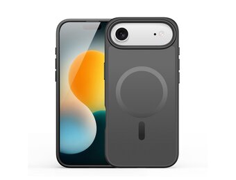 Dux Ducis Yind iPhone 17 Air hoesje - slanke backcover met MagSafe ondersteuning - Zwart