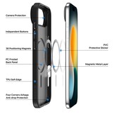 iPhone 17 Air hoesje - slanke backcover met MagSafe ondersteuning - Zwart