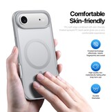 iPhone 17 Air hoesje - slanke backcover met MagSafe ondersteuning - Grijs