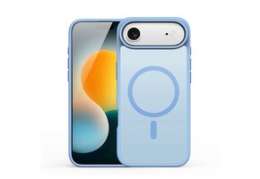 Dux Ducis Yind iPhone 17 Air hoesje - slanke backcover met MagSafe ondersteuning - Lichtblauw