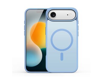 Dux Ducis Yind iPhone 17 Air hoesje - slanke backcover met MagSafe ondersteuning - Lichtblauw