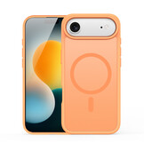 iPhone 17 Air hoesje - slanke backcover met MagSafe ondersteuning - Oranje