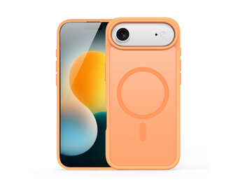 Dux Ducis Yind iPhone 17 Air hoesje - slanke backcover met MagSafe ondersteuning - Oranje