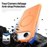 iPhone 17 Air hoesje - slanke backcover met MagSafe ondersteuning - Oranje