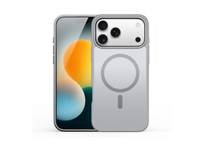 Dux Ducis Yind iPhone 17 Pro hoesje - slanke backcover met MagSafe ondersteuning - Grijs