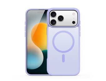 Dux Ducis Yind iPhone 17 Pro hoesje - slanke backcover met MagSafe ondersteuning - Lila