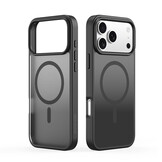 iPhone 17 Pro Max hoesje - slanke backcover met MagSafe ondersteuning - Zwart