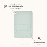 Stevige en slanke back cover hoesje voor iPad 11 inch (2025) A16 met standfunctie